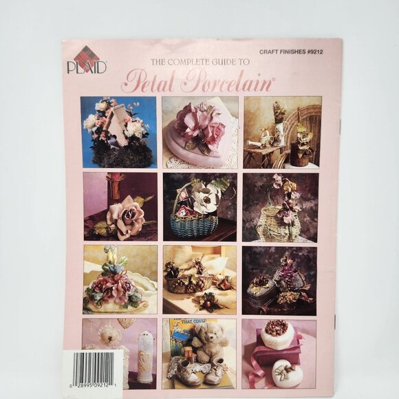 Plaid Craft Finishes #9212 Petal Porcelain The Complete Guide Book By Betsy Lard - Picture 3 of 8